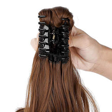 Load image into Gallery viewer, Clip in Hairpiece Ponytail Extension Claw Wig Store 
