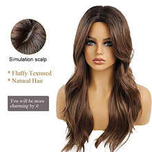 Load image into Gallery viewer, Layered Wavy Mixed Brown Wig Wig Store 
