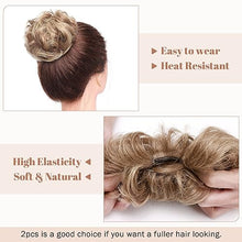 Load image into Gallery viewer, Synthetic Messy Bun Hair Piece for Women
