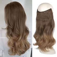 Load image into Gallery viewer, One Piece 18 Inch Invisible Secret Wire Crown Hair Extension Wig Store
