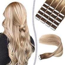 Load image into Gallery viewer, Human Hair Tape in Extensions Ombre Baylage Hair 14 Inch Tape in Extensions Wig Store
