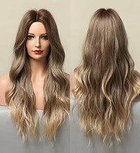 Load image into Gallery viewer, Wavy Silver Platinum Grey Mixed Wig Wig Store 
