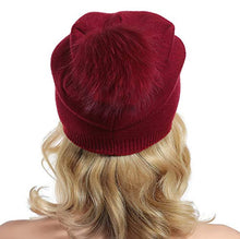 Load image into Gallery viewer, Cashmere Knit Wool Beanie Wig Store
