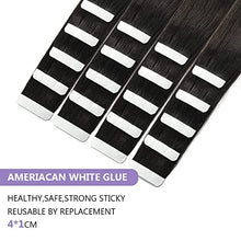 Load image into Gallery viewer, Human Hair Tape in Extensions Ombre Baylage Hair 14 Inch Tape in Extensions Wig Store
