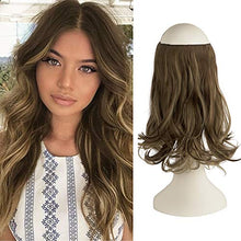 Load image into Gallery viewer, One Piece 18 Inch Invisible Secret Wire Crown Hair Extension Wig Store
