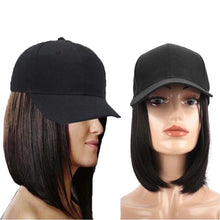 Load image into Gallery viewer, Hat Hair Extension Baseball Cap
