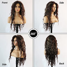 Load image into Gallery viewer, Curly blonde brown reverse ombre wig Wig Store 
