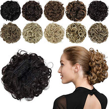 Load image into Gallery viewer, Classic Curly Chignon Hairpiece Bun Wig Store
