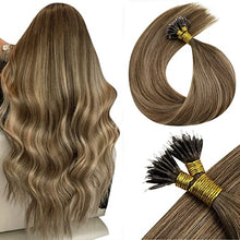 Load image into Gallery viewer, Balayage Nano Ring Human Hair Extensions Wig Store 
