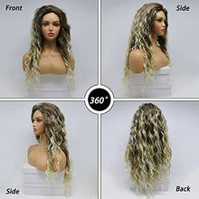 Load image into Gallery viewer, Curly blonde brown reverse ombre wig Wig Store 
