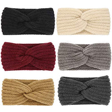 Load image into Gallery viewer, Crochet Ear Warmer Knit Headband - 6pcs
