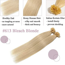 Load image into Gallery viewer, Keratin Fushion Bonded U Tip Human Hair Extensions - 100 Strands/Pack 50g Wig Store
