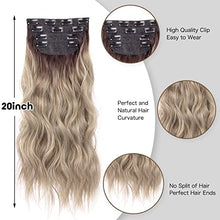 Load image into Gallery viewer, 4pcs Clip in Synthetic Hair Extensions Wig Store 
