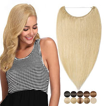 Load image into Gallery viewer, Remy Human Hair Invisible Wire Hair Extensions Wig Store
