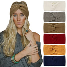 Load image into Gallery viewer, Crochet Ear Warmer Knit Headband - 6pcs
