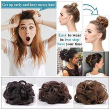 Load image into Gallery viewer, Messy Hair Bun Wig Store
