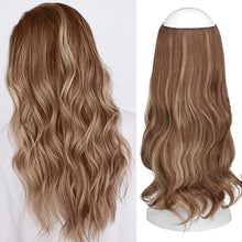 Load image into Gallery viewer, One Piece 18 Inch Invisible Secret Wire Crown Hair Extension Wig Store
