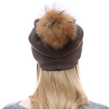 Load image into Gallery viewer, Cashmere Knit Wool Beanie Wig Store
