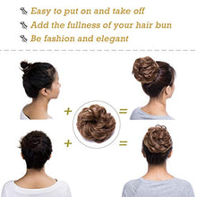 Load image into Gallery viewer, Curly Messy Hair Bun Extension Updo Hairpiece Wig Store

