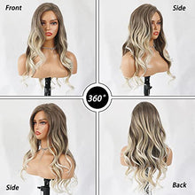 Load image into Gallery viewer, Curly blonde brown reverse ombre wig Wig Store 
