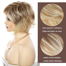 Load image into Gallery viewer, Short Blonde Wig Pixie Cut Wig Store 
