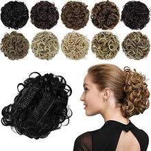 Load image into Gallery viewer, Classic Curly Chignon Hairpiece Bun Wig Store
