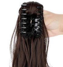 Load image into Gallery viewer, Clip in Hairpiece Ponytail Extension Claw Wig Store 
