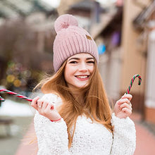 Load image into Gallery viewer, Fleece Knitted Winter Hat
