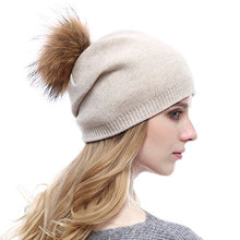 Load image into Gallery viewer, Cashmere Knit Wool Beanie Wig Store
