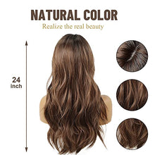 Load image into Gallery viewer, Layered Wavy Mixed Brown Wig Wig Store 
