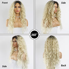 Load image into Gallery viewer, Curly blonde brown reverse ombre wig Wig Store 
