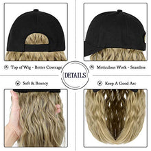 Load image into Gallery viewer, Baseball Cap Hair with 14 Inch Wavy Hair Wig Store
