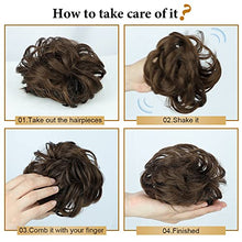 Load image into Gallery viewer, Messy Hair Bun Wig Store

