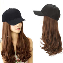 Load image into Gallery viewer, Hat Hair Extension Baseball Cap
