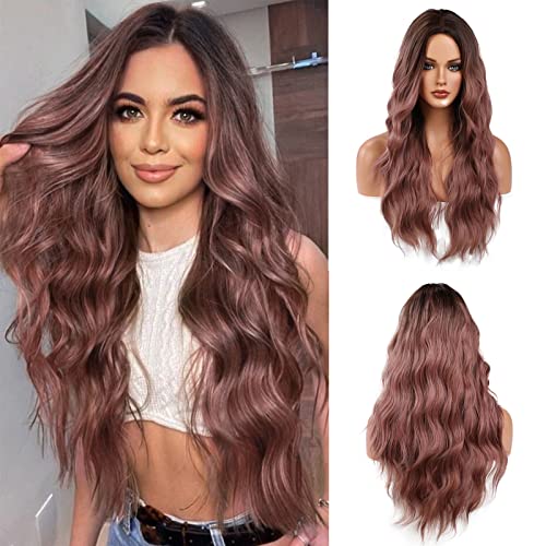 Rose Champagne Rooted Synthetic Wig Wig Store