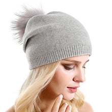 Load image into Gallery viewer, Cashmere Knit Wool Beanie Wig Store
