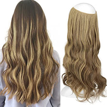 Load image into Gallery viewer, One Piece 18 Inch Invisible Secret Wire Crown Hair Extension Wig Store
