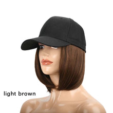 Load image into Gallery viewer, Hat Hair Extension Baseball Cap
