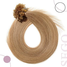 Load image into Gallery viewer, Keratin Fushion Bonded U Tip Human Hair Extensions - 100 Strands/Pack 50g Wig Store
