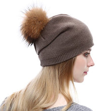 Load image into Gallery viewer, Cashmere Knit Wool Beanie Wig Store
