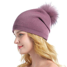 Load image into Gallery viewer, Cashmere Knit Wool Beanie Wig Store
