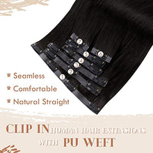Load image into Gallery viewer, Clip in Balayage Chocolate Brown to Caramel Blonde and Brown Human  Hair Extensions Wig Store
