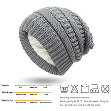 Load image into Gallery viewer, Satin lined Knit Beanie Hat Wig Store 
