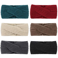 Load image into Gallery viewer, Crochet Ear Warmer Knit Headband - 6pcs
