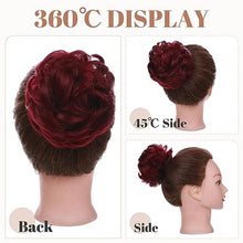 Load image into Gallery viewer, Synthetic Messy Bun Hair Piece for Women
