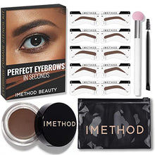 Load image into Gallery viewer, Eyebrow Stamp and Eyebrow Stencil Kit Beauty Store
