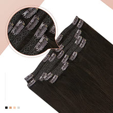 Load image into Gallery viewer, Human Hair Clip in Hair Extensions -7 Pcs set Wig Store
