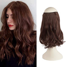 Load image into Gallery viewer, One Piece 18 Inch Invisible Secret Wire Crown Hair Extension Wig Store
