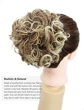 Load image into Gallery viewer, Classic Curly Chignon Hairpiece Bun Wig Store
