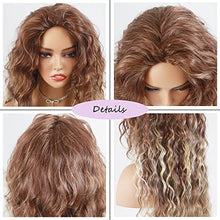 Load image into Gallery viewer, Curly blonde brown reverse ombre wig Wig Store 
